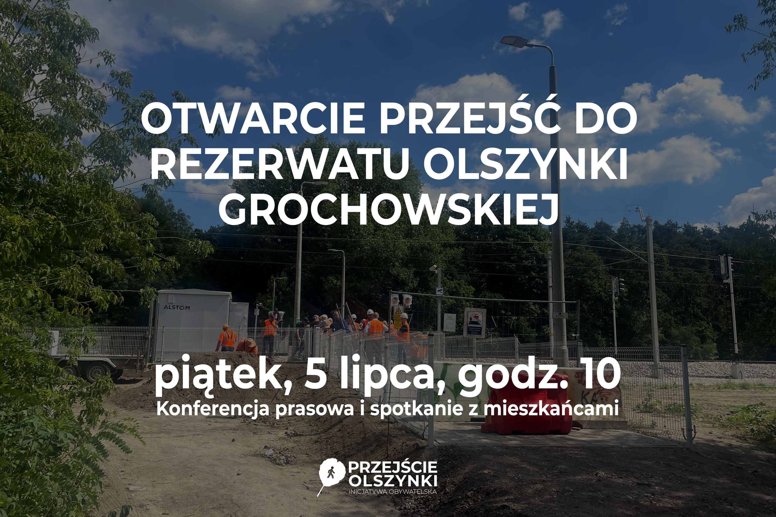 Otwarcie przejść do Rezerwatu Olszynki!